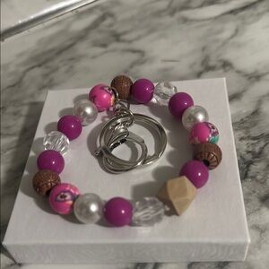 Elegant Purple Beaded Bracelet